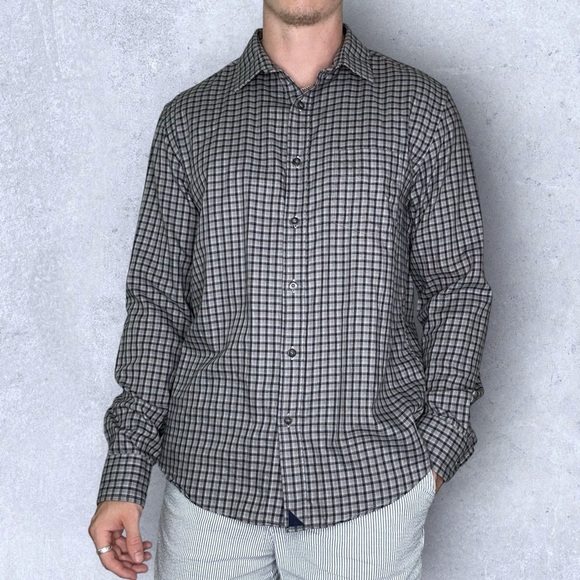 UNTUCKit Plaid Button Down Shirt - Picture 2 of 7